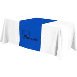 Serged 6-foot Closed-Back Table Throw and Runner Kit - 24 hr