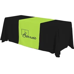 Serged 6-foot Closed-Back Table Throw and Runner Kit - 24 hr