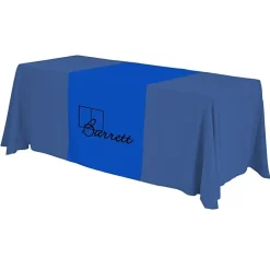 Serged 6-foot Closed-Back Table Throw and Runner Kit - 24 hr