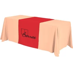 Serged 6-foot Closed-Back Table Throw and Runner Kit - 24 hr