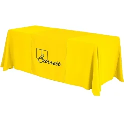 Serged 6-foot Closed-Back Table Throw and Runner Kit - 24 hr