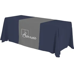 Serged 6-foot Closed-Back Table Throw and Runner Kit - 24 hr