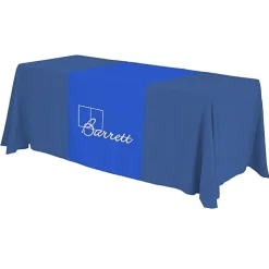 Serged 6-foot Closed-Back Table Throw and Runner Kit - 24 hr