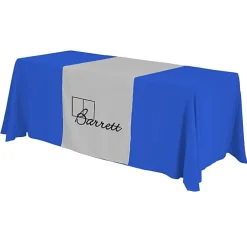 Serged 6-foot Closed-Back Table Throw and Runner Kit - 24 hr