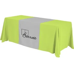 Serged 6-foot Closed-Back Table Throw and Runner Kit - 24 hr