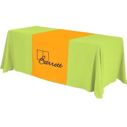 Serged 6-foot Closed-Back Table Throw and Runner Kit - 24 hr
