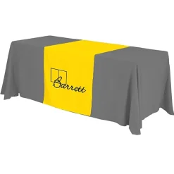 Serged 6-foot Closed-Back Table Throw and Runner Kit - 24 hr