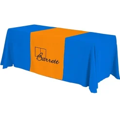 Serged 6-foot Closed-Back Table Throw and Runner Kit - 24 hr