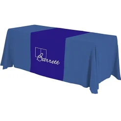 Serged 6-foot Closed-Back Table Throw and Runner Kit - 24 hr