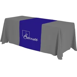 Serged 6-foot Closed-Back Table Throw and Runner Kit - 24 hr