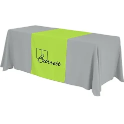 Serged 6-foot Closed-Back Table Throw and Runner Kit - 24 hr