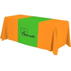 Serged 6-foot Closed-Back Table Throw and Runner Kit - 24 hr
