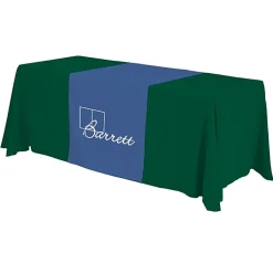 Serged 6-foot Closed-Back Table Throw and Runner Kit - 24 hr