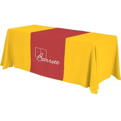 Serged 6-foot Closed-Back Table Throw and Runner Kit - 24 hr