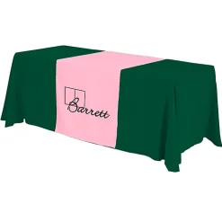 Serged 6-foot Closed-Back Table Throw and Runner Kit - 24 hr