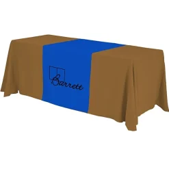 Serged 6-foot Closed-Back Table Throw and Runner Kit - 24 hr