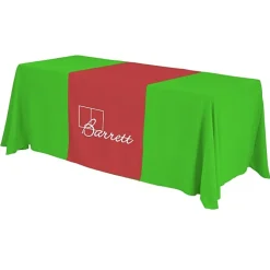 Serged 6-foot Closed-Back Table Throw and Runner Kit - 24 hr
