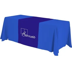 Serged 6-foot Closed-Back Table Throw and Runner Kit - 24 hr