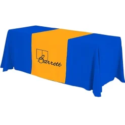 Serged 6-foot Closed-Back Table Throw and Runner Kit - 24 hr