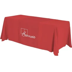 Serged 6-foot Closed-Back Table Throw and Runner Kit - 24 hr