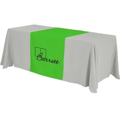 Serged 6-foot Closed-Back Table Throw and Runner Kit - 24 hr