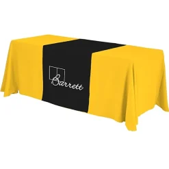 Serged 6-foot Closed-Back Table Throw and Runner Kit - 24 hr