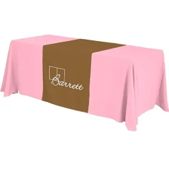 Serged 6-foot Closed-Back Table Throw and Runner Kit - 24 hr