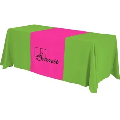 Serged 6-foot Closed-Back Table Throw and Runner Kit - 24 hr