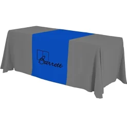Serged 6-foot Closed-Back Table Throw and Runner Kit - 24 hr
