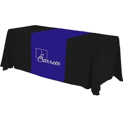 Serged 6-foot Closed-Back Table Throw and Runner Kit - 24 hr