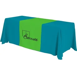 Serged 6-foot Closed-Back Table Throw and Runner Kit - 24 hr