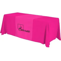 Serged 6-foot Closed-Back Table Throw and Runner Kit - 24 hr