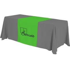 Serged 6-foot Closed-Back Table Throw and Runner Kit - 24 hr
