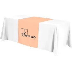 Serged 6-foot Closed-Back Table Throw and Runner Kit - 24 hr