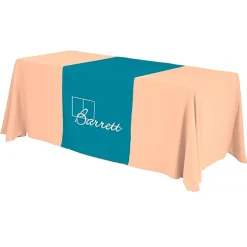 Serged 6-foot Closed-Back Table Throw and Runner Kit - 24 hr