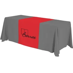 Serged 6-foot Closed-Back Table Throw and Runner Kit - 24 hr