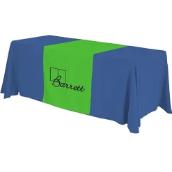 Serged 6-foot Closed-Back Table Throw and Runner Kit - 24 hr