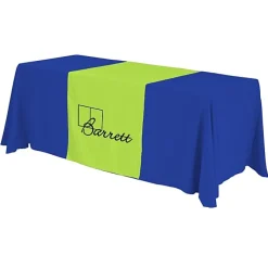 Serged 6-foot Closed-Back Table Throw and Runner Kit - 24 hr