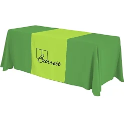 Serged 6-foot Closed-Back Table Throw and Runner Kit - 24 hr
