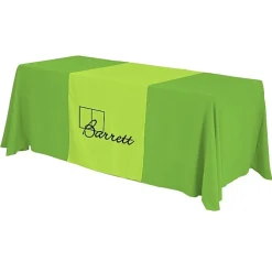 Serged 6-foot Closed-Back Table Throw and Runner Kit - 24 hr