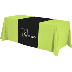 Serged 6-foot Closed-Back Table Throw and Runner Kit - 24 hr