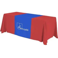 Serged 6-foot Closed-Back Table Throw and Runner Kit - 24 hr