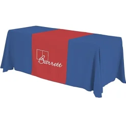 Serged 6-foot Closed-Back Table Throw and Runner Kit - 24 hr