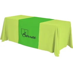 Serged 6-foot Closed-Back Table Throw and Runner Kit - 24 hr