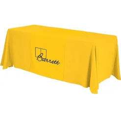Serged 6-foot Closed-Back Table Throw and Runner Kit - 24 hr