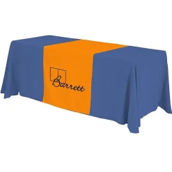 Serged 6-foot Closed-Back Table Throw and Runner Kit - 24 hr