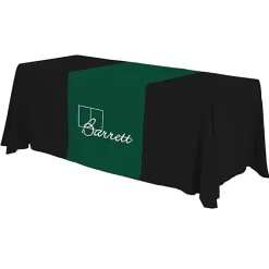 Serged 6-foot Closed-Back Table Throw and Runner Kit - 24 hr