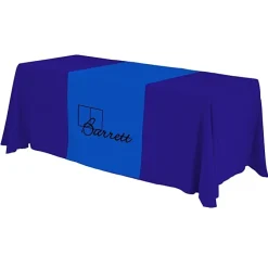 Serged 6-foot Closed-Back Table Throw and Runner Kit - 24 hr