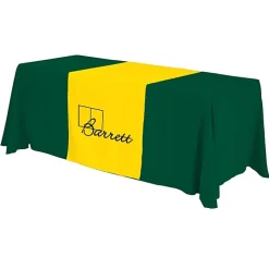 Serged 6-foot Closed-Back Table Throw and Runner Kit - 24 hr