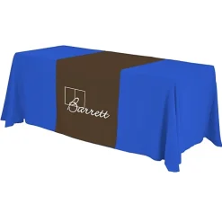 Serged 6-foot Closed-Back Table Throw and Runner Kit - 24 hr